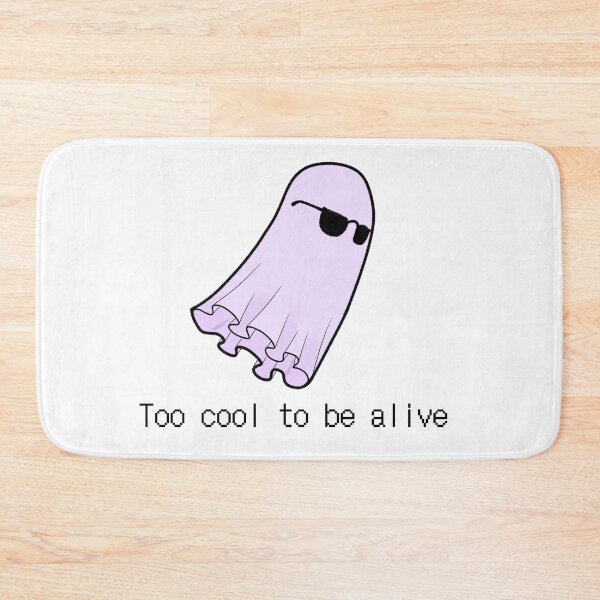 Item preview, Too cool to be alive ghost designed and sold by Maci-MC.
