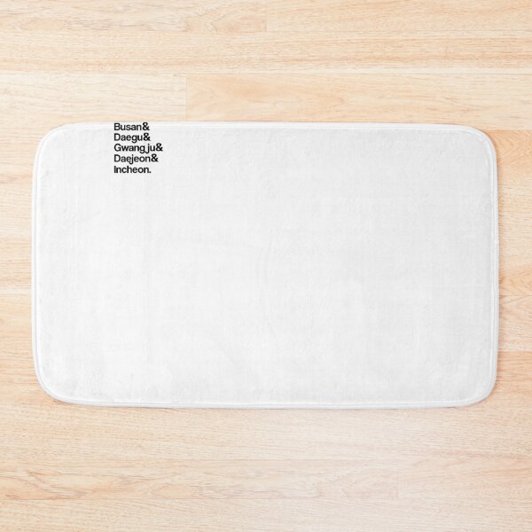 Item preview,  Seoul Busan Korean Cities  designed and sold by RBEnt.