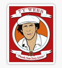 Caddyshack - Ty Webb Sticker