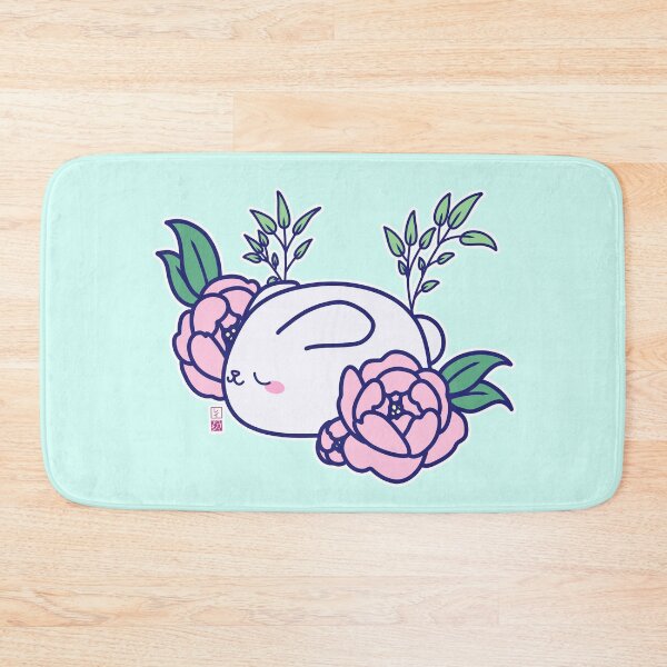 Item preview, Kawaii Peony Bunny designed and sold by ShopAshii.