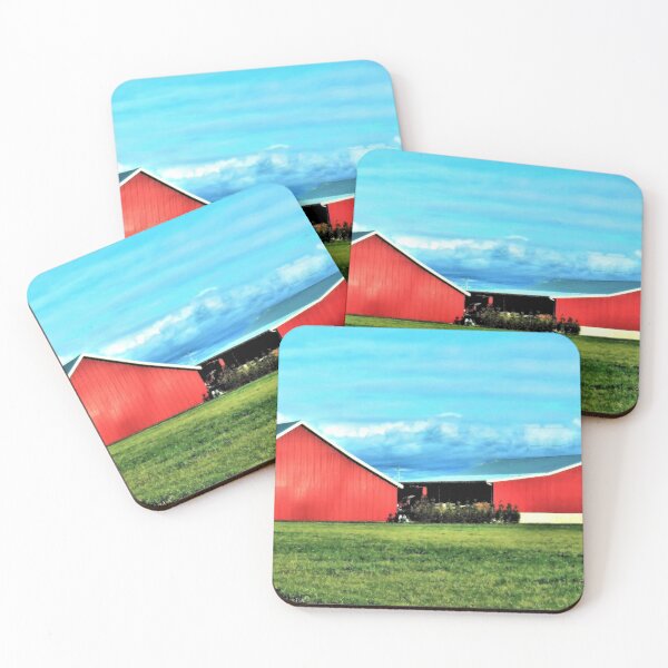 Item preview, Red Barns designed and sold by Lesliebc.