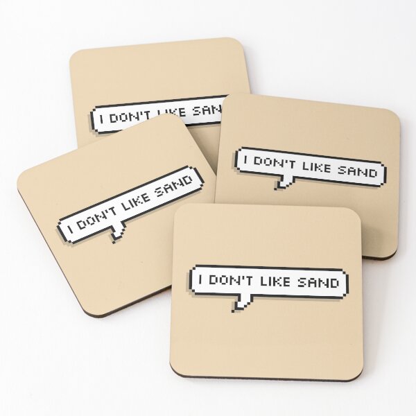 Item preview, I Don't Like Sand (Large) designed and sold by figpeep.