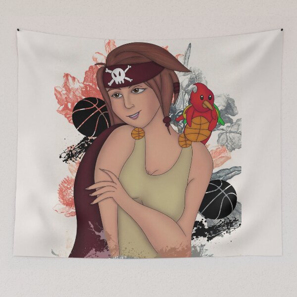 Item preview, Basketball Pirates designed and sold by palaco210.