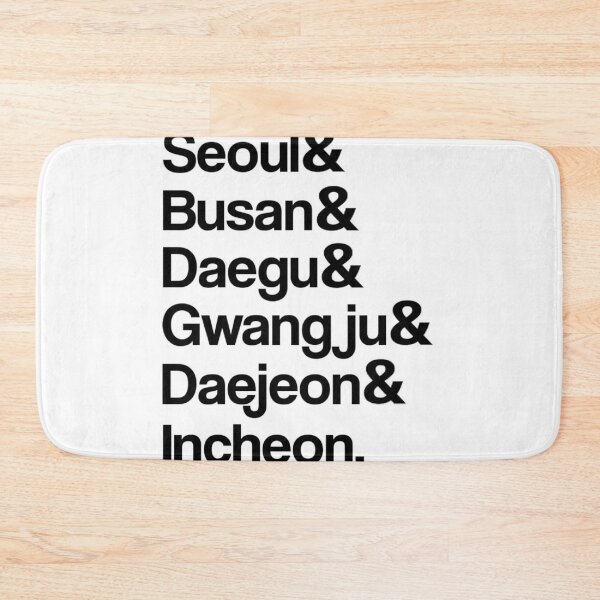 Item preview, Seoul Busan Korean Cities K-Pop K-Drama designed and sold by RBEnt.