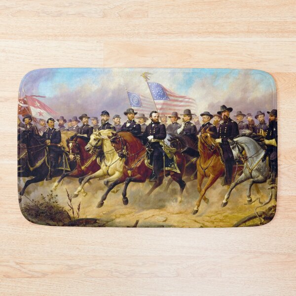 Item preview, Grant and His Generals by Ole Peter Hansen Balling (1865) designed and sold by allhistory.