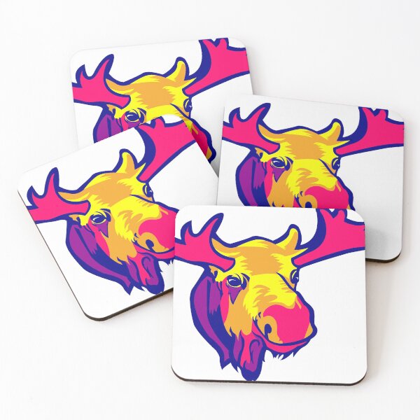 Item preview, Moose Sticker designed and sold by nickduplantis.