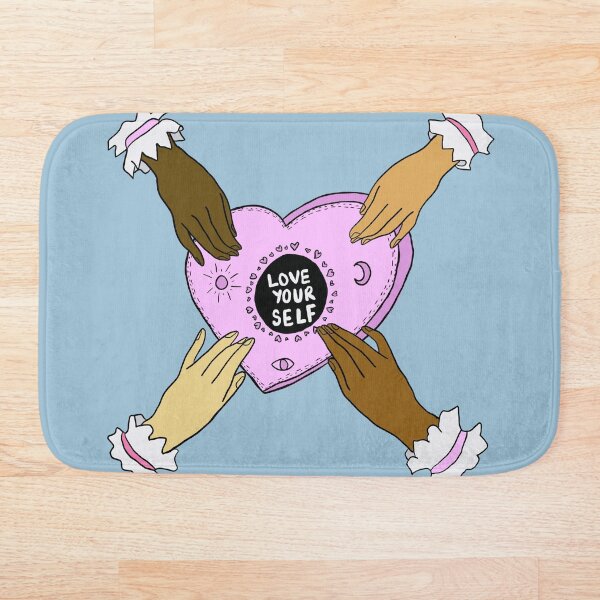 Feminist Ouija Bath Mat