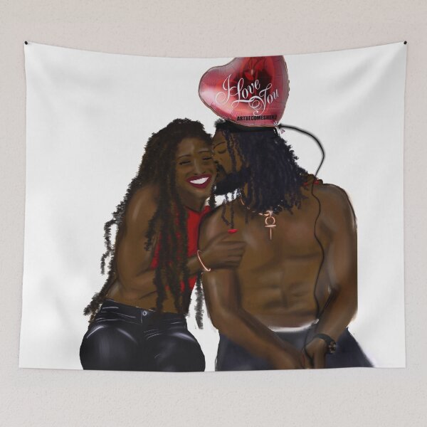 Item preview, Valentines Love on Loc designed and sold by ArtBecomesHer2.