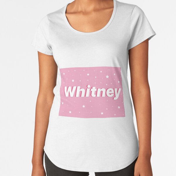 pink whitney houston t shirt