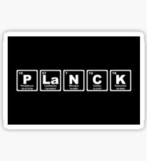 Planck - Periodic Table Sticker