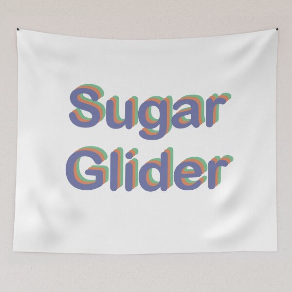 Item preview, Sugar Glider Word Art- Colorful  designed and sold by LordGraceArt.