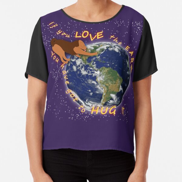 Hug the Earth Chiffon Top