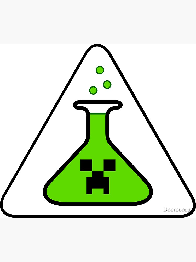 Creeper's Lab beaker by Doctacosa