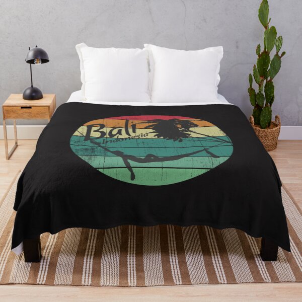 Artikelvorschau, Weinlese-Sonnenuntergang-Ferien Bali Indonesien Retro entworfen und verkauft von UrbanHype.