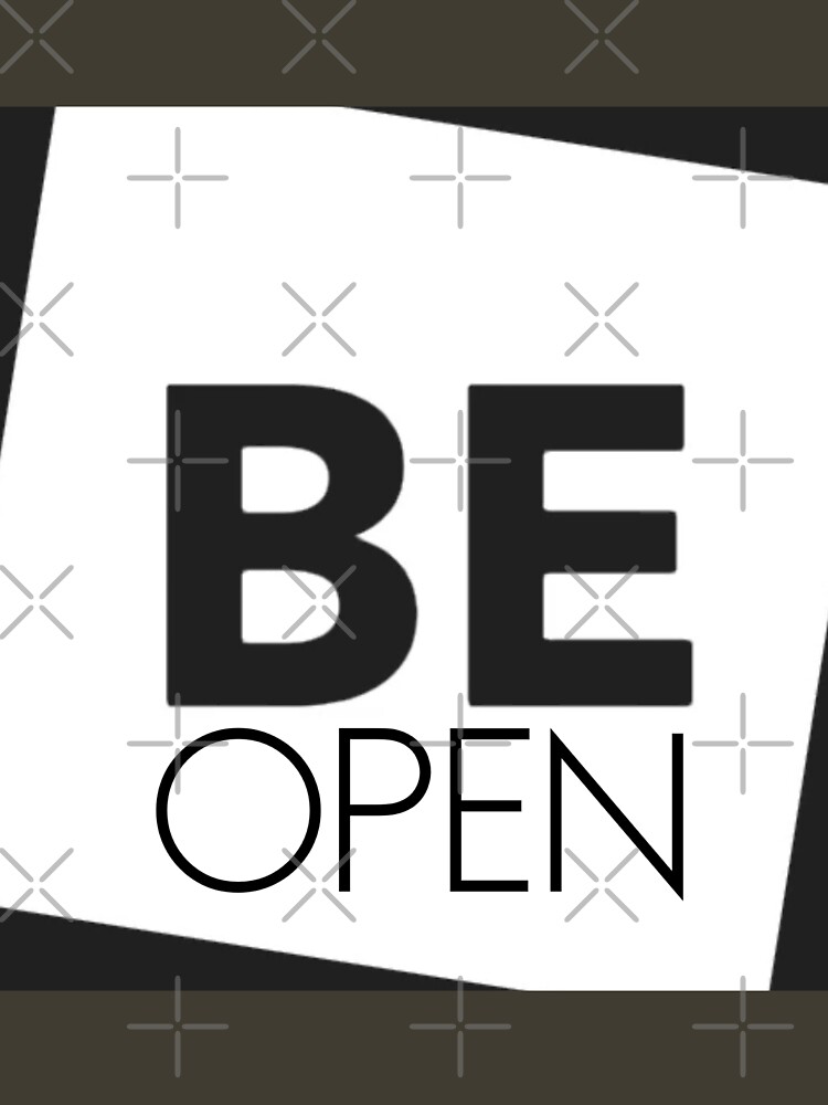 Thumbnail 7 of 7, Classic T-Shirt, Be Open designed and sold by Lehonani.