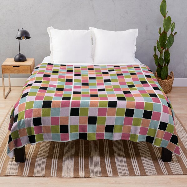 Item preview, Bright Square Pattern designed and sold by laurendoodles5.