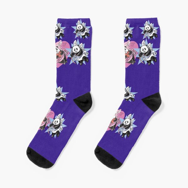 It's the Panda Season of Love! Socks