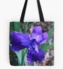 Blue Florescence Tote Bag