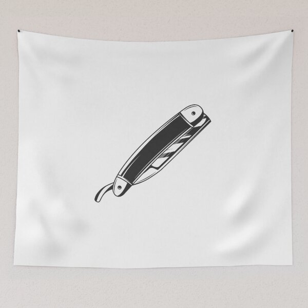 Item preview, Barber shop razor blade designed and sold by DenysHolovatiuk.