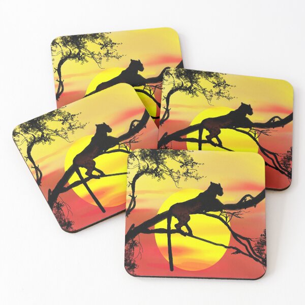 Item preview, Panther in the African Sunset designed and sold by sarahpainter.