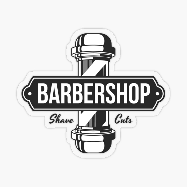 BARBER SHOP COMB STAND + BARBER SHOP STAMP - HAIRDRESSING SALON