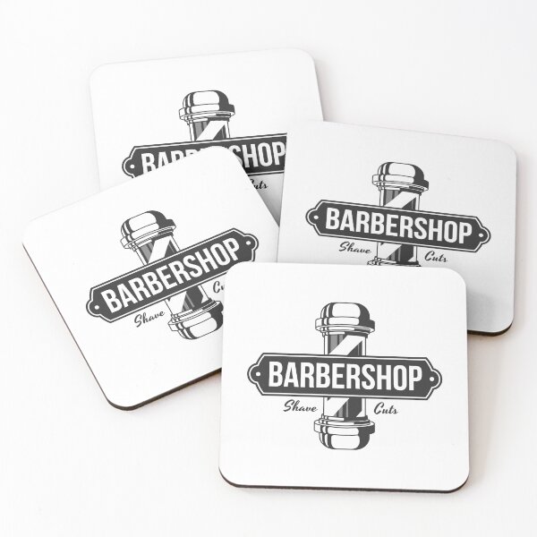 Item preview, Barber shop sign with barber pole designed and sold by DenysHolovatiuk.