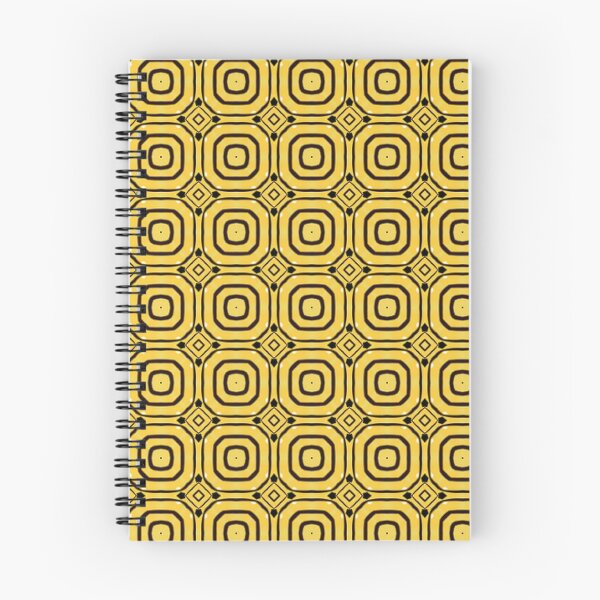Item preview, Black and Yellow Geometric Pattern designed and sold by Poetic Patterns Studio.