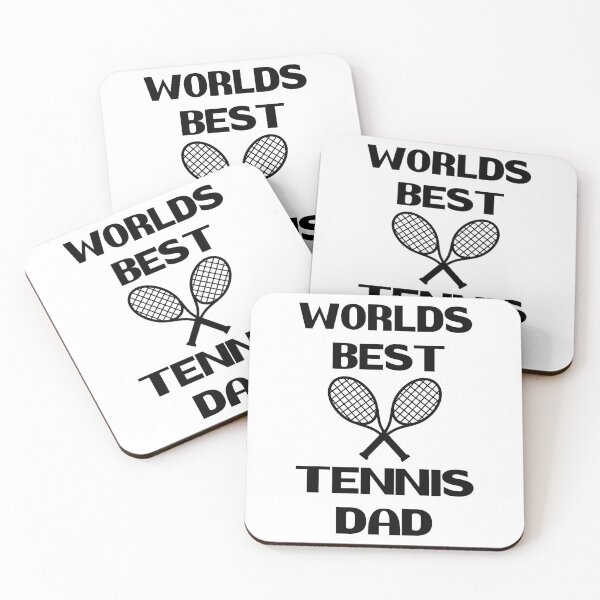 Item preview, Worlds Best Tennis Dad Favorite Loving Father Quote Graphic Text designed and sold by DoctorParanoid.