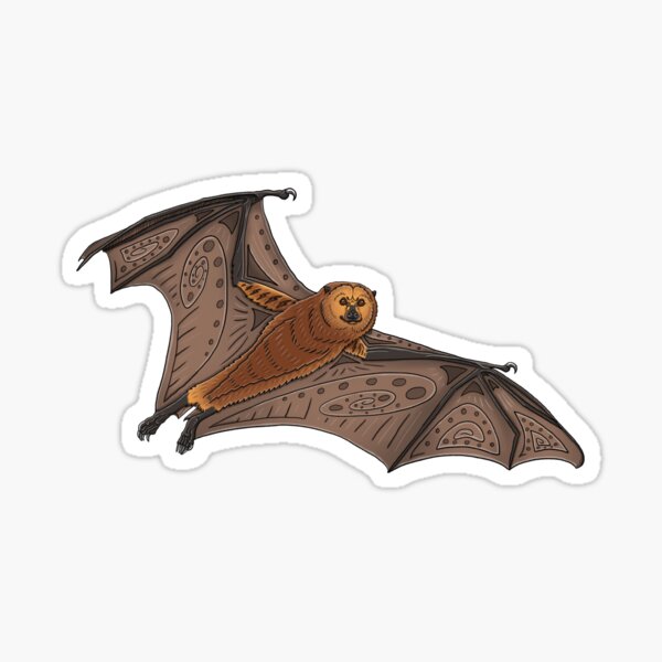 Item preview, Mauritian Flying Fox designed and sold by Corvola Creations.
