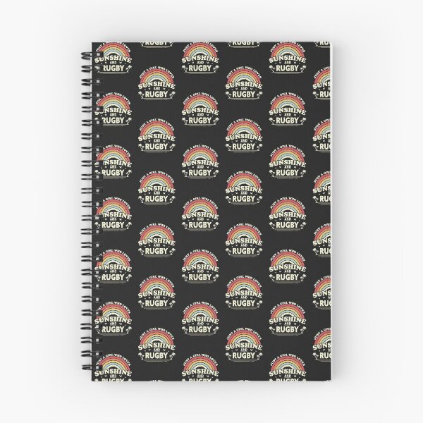 Item preview, Rugby Graphic. Just A Girl Who Loves Sunshine And Rugby Design designed and sold by PackAPunch.