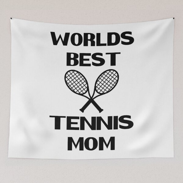 Item preview, Worlds Best Tennis Mom Favorite Loving Mother Quote Graphic Text designed and sold by DoctorParanoid.