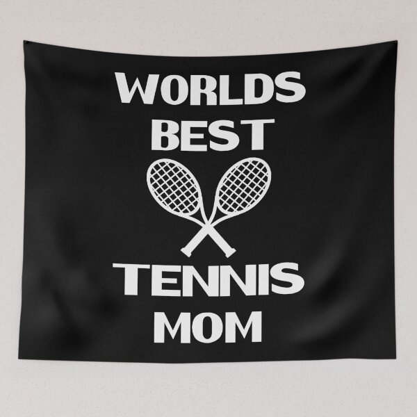 Item preview, Worlds Best Tennis Mom Favorite Loving Mother Quote Graphic Text designed and sold by DoctorParanoid.
