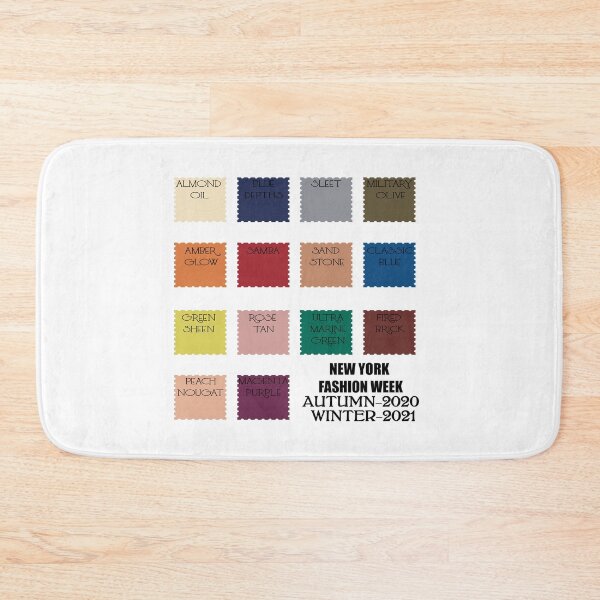 Item preview, ALL THE COLORS  NAMED FROM  New York Fashion Week Autumn - Winter 2020 - 2021 LITTLE STAMPS designed and sold by ozcushions.