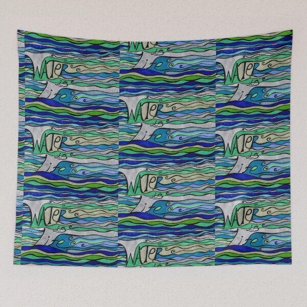 Item preview, Water is life in Color designed and sold by SoulMama1970.
