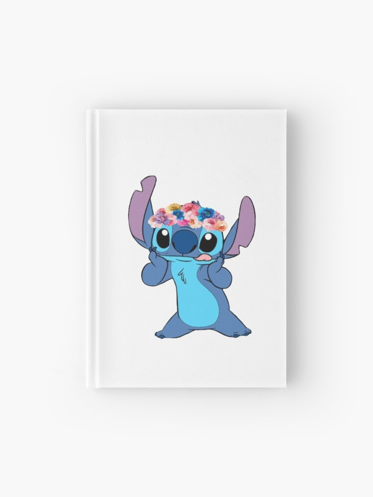 Stitch from Lilo and Stitch with flower crown