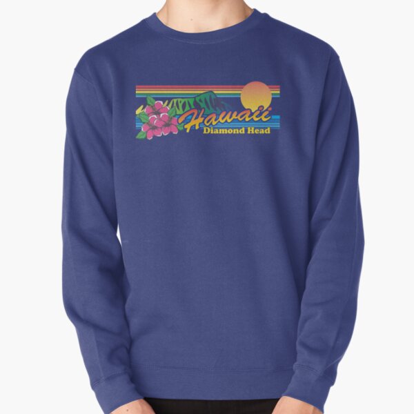 Hawaii Diamond Head Pullover Sweatshirt