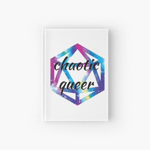 Chaotic Queer Hardcover Journal