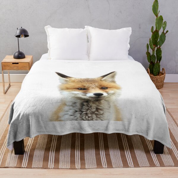 Item preview, Baby Fox Print by Zouzounio Art designed and sold by zouzounioart.