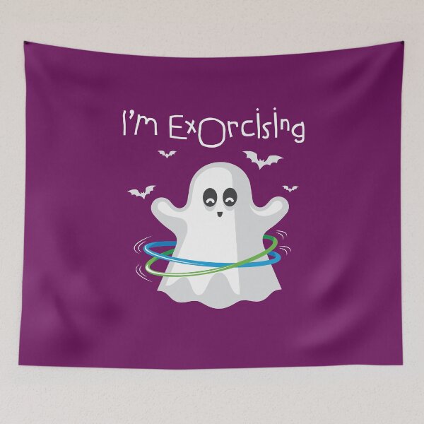 Item preview, I'm Exorcising Ghost Funny Halloween designed and sold by Maria Garcia.