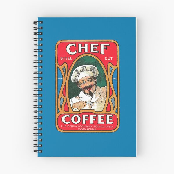 Item preview, Antique Coffee Advertisement / Chef Coffee / Lithograph designed and sold by FuzzyHoney.