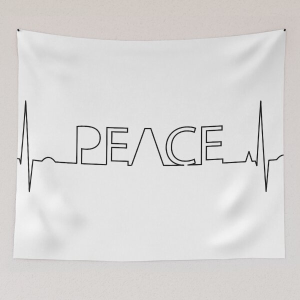 Item preview, EKG de paz designed and sold by AdamStCyr.
