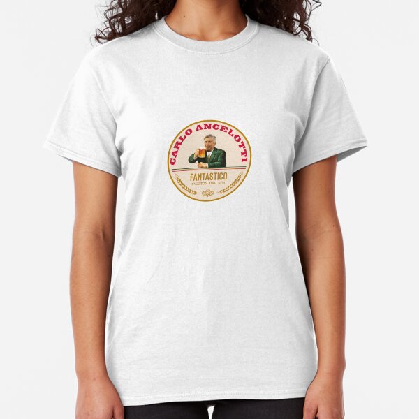 Carlo Ancelotti - Birra Moretti Logo Classic T-Shirt