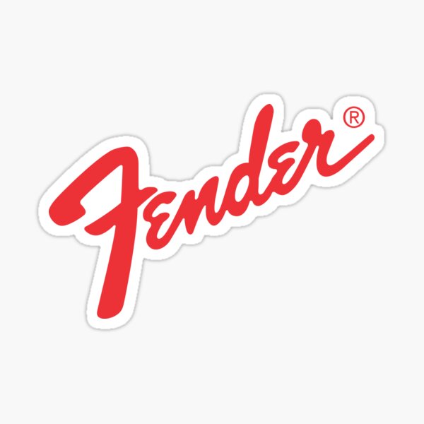 Fender Guitar Stickers | Redbubble