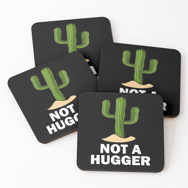 Item preview, Not a Hugger Cactus Shirt - Cute Funny Cactus Gift designed and sold by simplytldr.