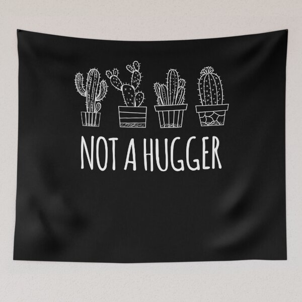 Item preview, Not a Hugger Cactus Shirt - Cute Funny Cactus Gift  designed and sold by simplytldr.