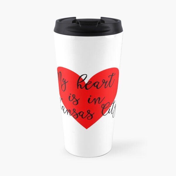 My Heart is in Kansas City Travel Mug