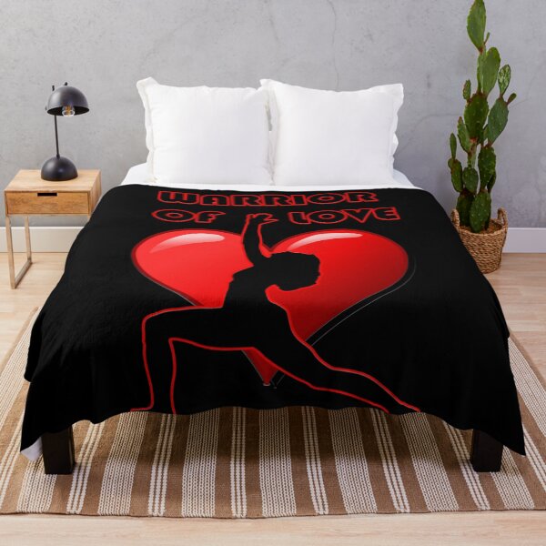 Item preview, Yoga Lovers' Warrior of Love Design designed and sold by Sacred-Power.