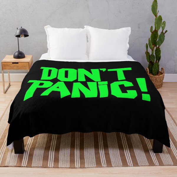 Item preview, Don't Panic! (Green) designed and sold by willHartnell1.