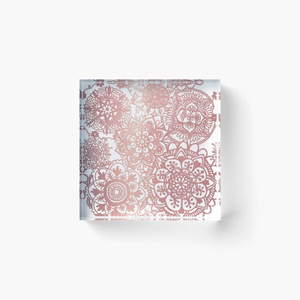 Item preview, Rose Gold  Mandala Pattern designed and sold by Julie Erin Designs.