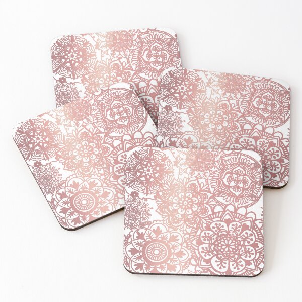 Item preview, Rose Gold  Mandala Pattern designed and sold by Julie Erin Designs.